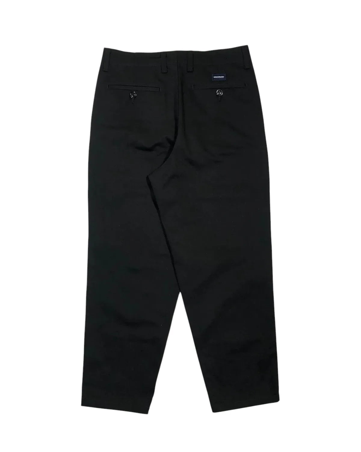 DESCENDANT / DC-6 ORGANIC COTTON TWILL TROUSERS (252WVDS-PTM01)