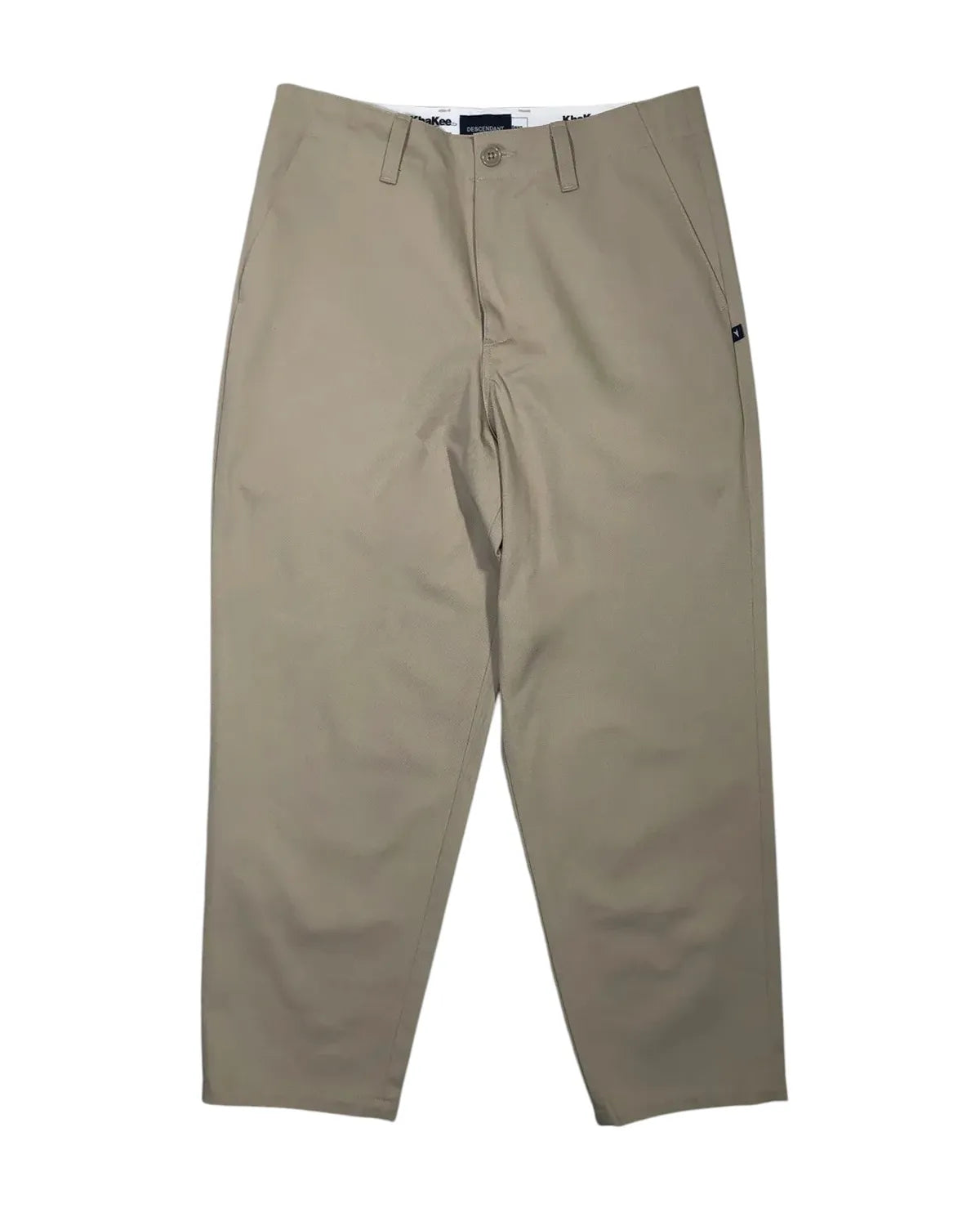DESCENDANT / DC-6 ORGANIC COTTON TWILL TROUSERS (252WVDS-PTM01)