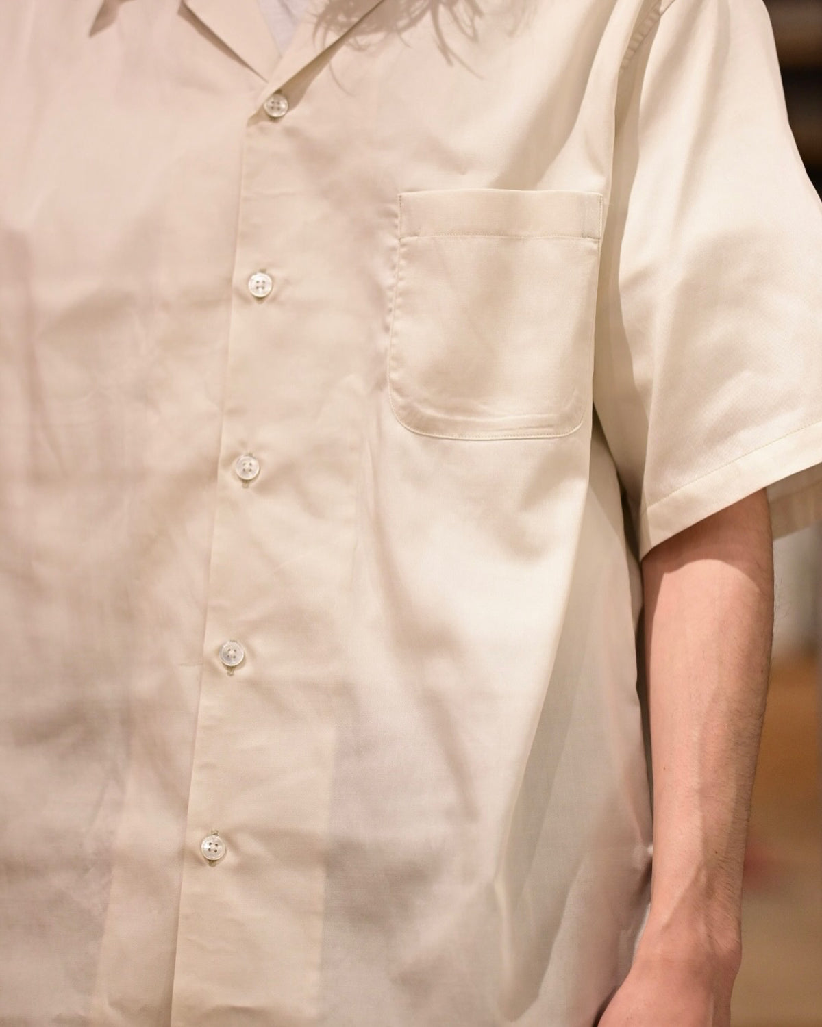 WACKO MARIA(ワコマリア) / × SOKTAS OPEN COLLAR SHIRT S/S -TYPE-2