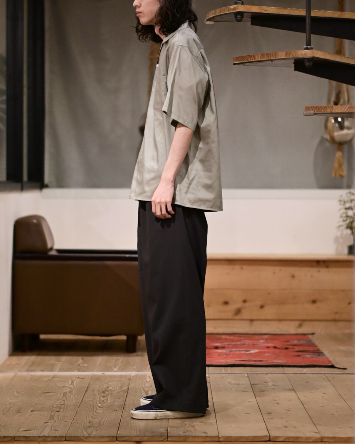 WACKO MARIA × SOKTAS / OPEN COLLAR SHIRT S/S -TYPE-2- (26SS-WMS-OC19)