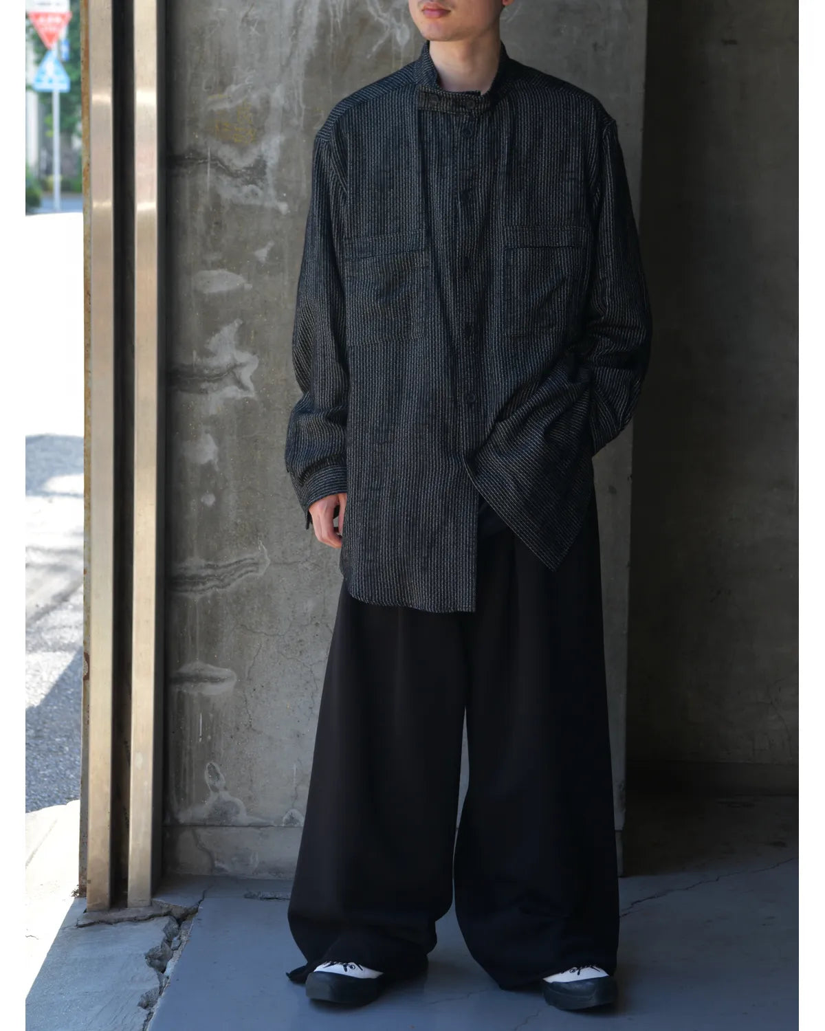 YOHJI YAMAMOTO / SHIRT (HW-B18-203-1A26)