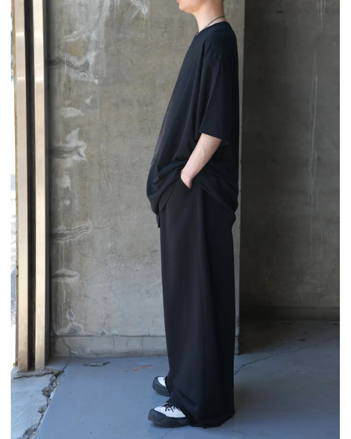 YOHJI YAMAMOTO / T-SHIRT (HW-T71-090-1A26)