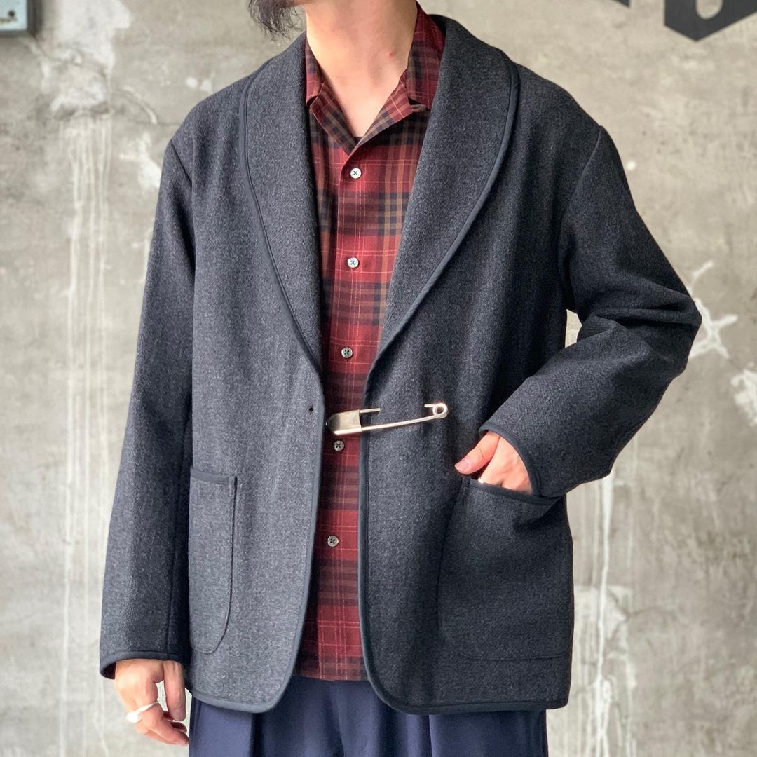 MINEDENIM  / V.Wool Tweed Smoking JKT