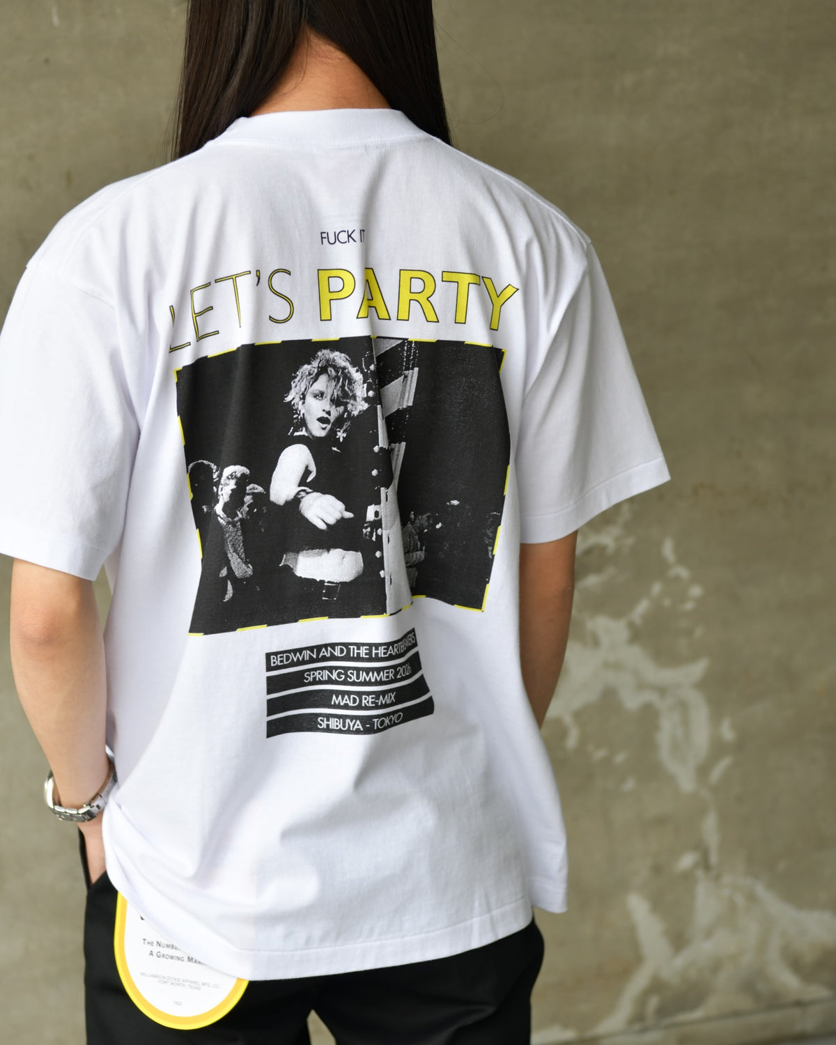 BEDWIN & THE HEARTBREAKERS / S/S PRINTED TEE "Lets Party" (26SB2246)