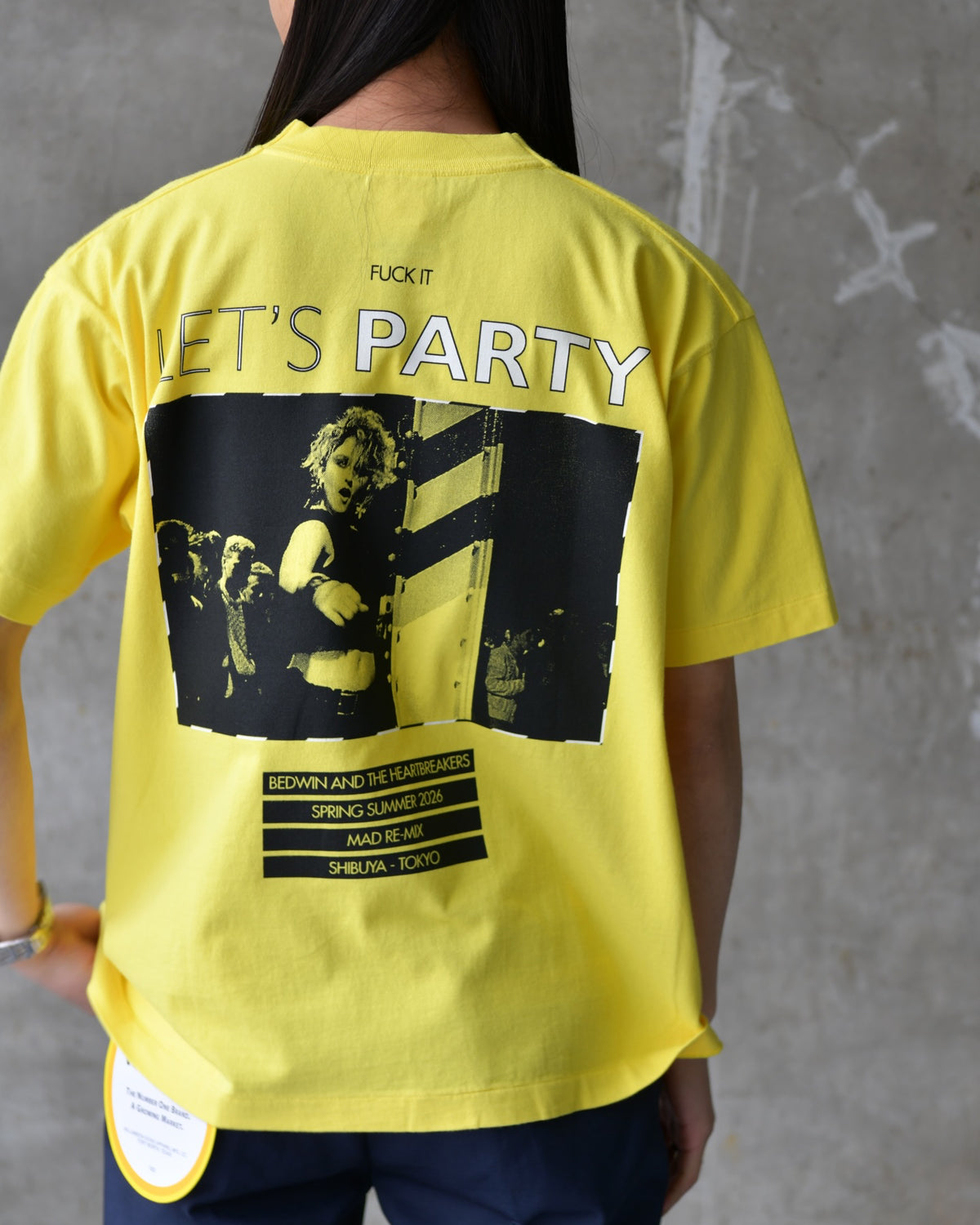 BEDWIN & THE HEARTBREAKERS / S/S PRINTED TEE "Lets Party" (26SB2246)