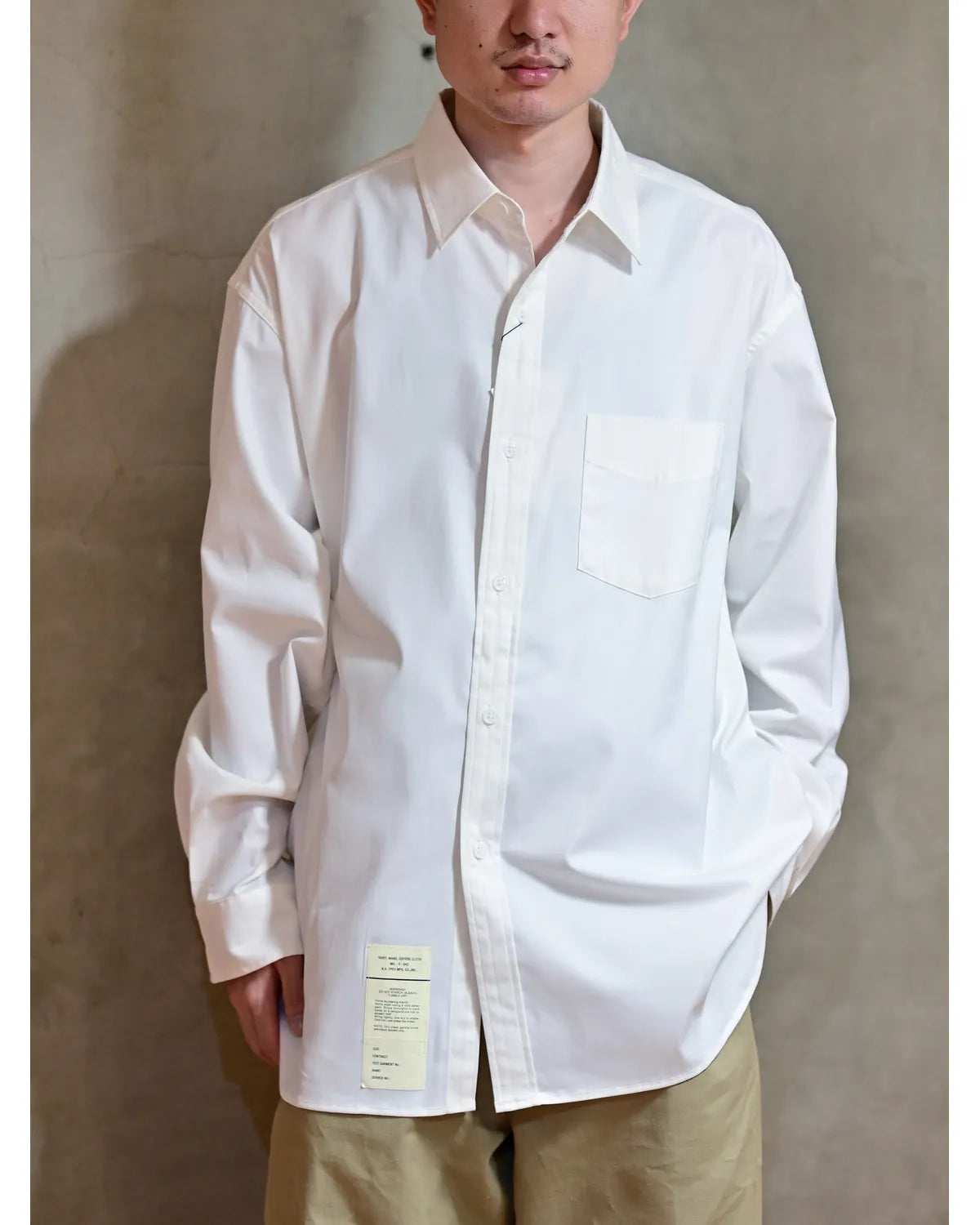 N.HOOLYWOOD TEST PRODUCT EXCHANGE SERVICE / L/S SHIRT (9262-SH02-016)