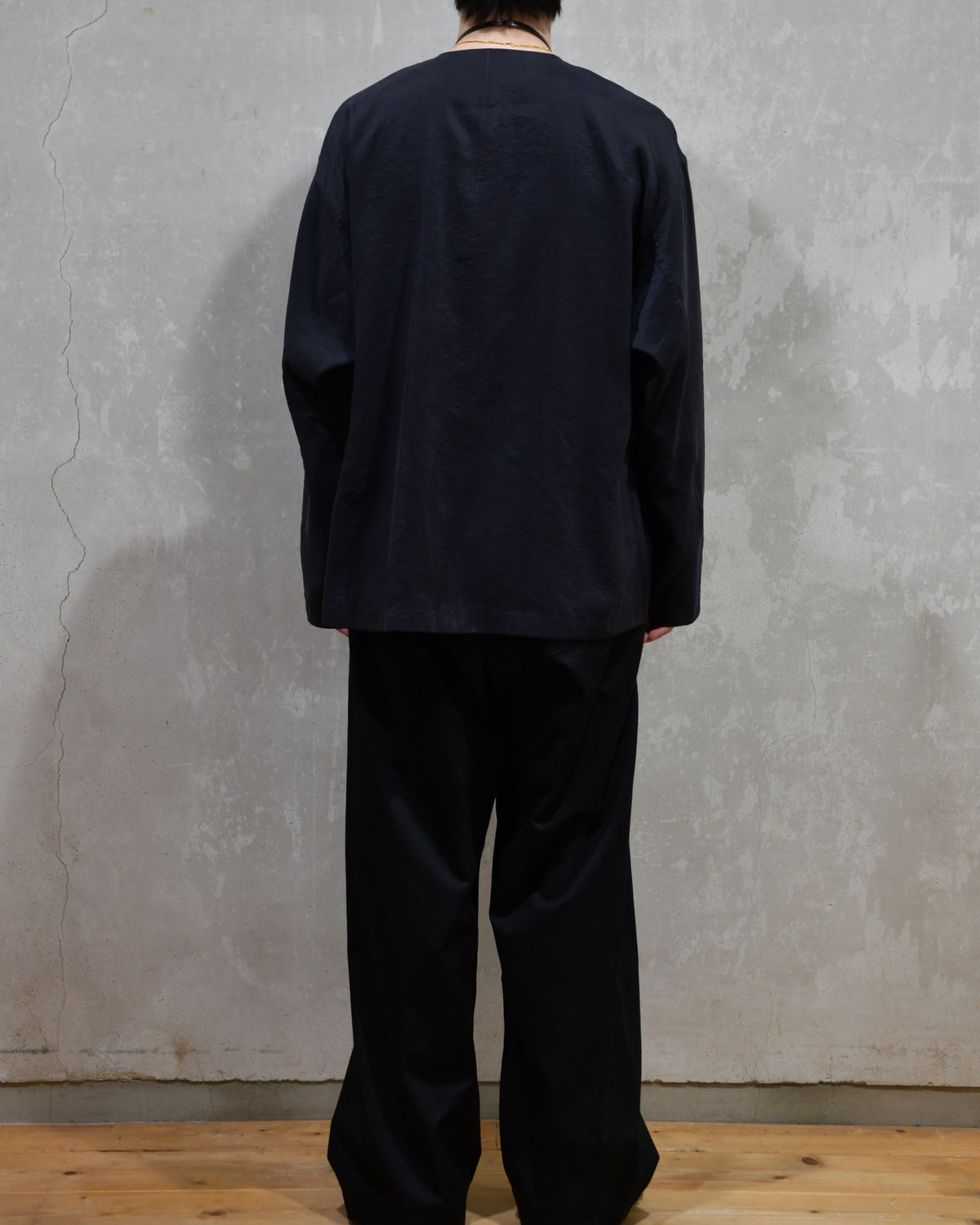 LEMAIRE / V-NECK SHIRT (SH1235 LF1308)
