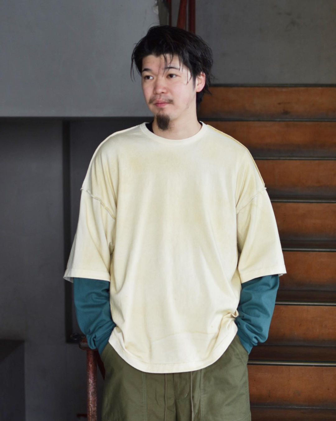 refomed / 10WASH REVERSIBLE L/S TEE (RECU-010)