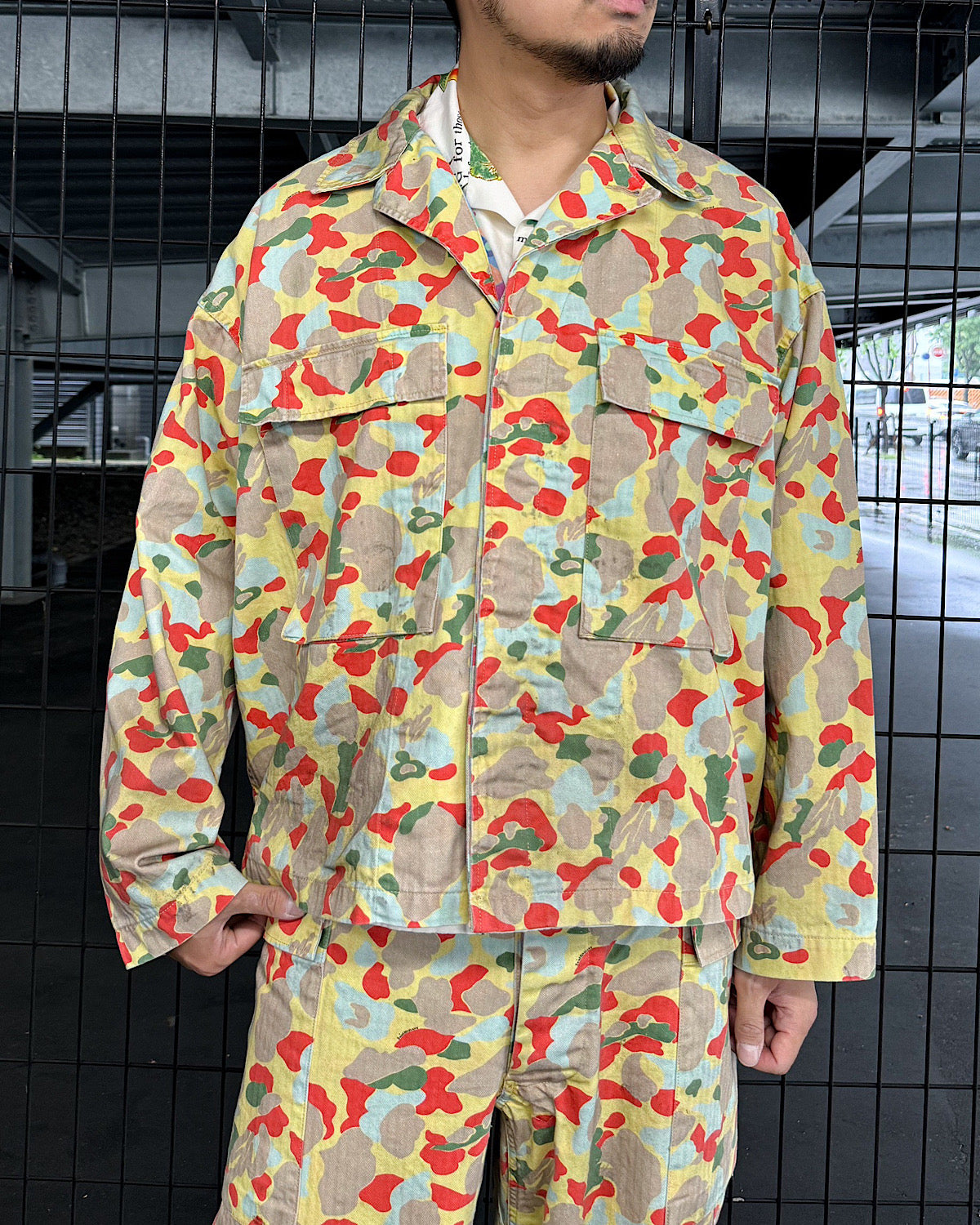 ©︎SAINT Mxxxxxx × Sean Wotherspoon / SW_HERRINGBONE JACKET (SM-MK8-0000-C11)