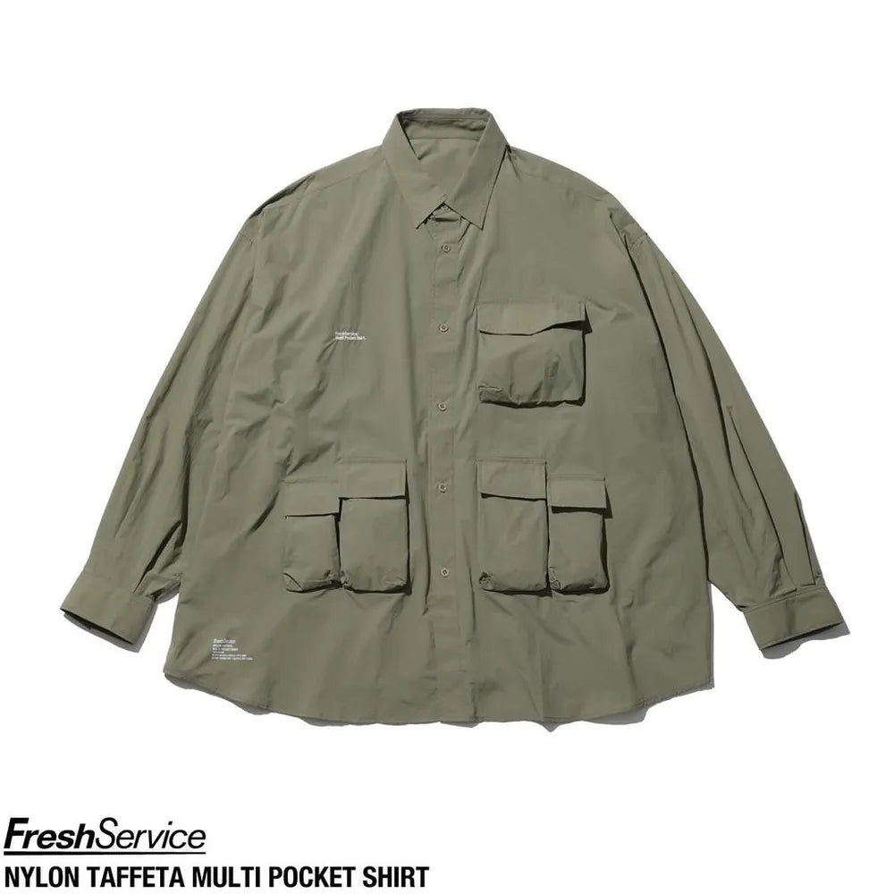 FreshService のNYLON TAFFETA MULTI POCKET SHIRT