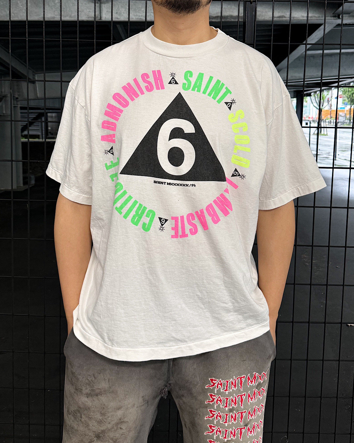 ©︎SAINT Mxxxxxx / SS T-SHIRT / 6 (SM-MK8-0000-014)