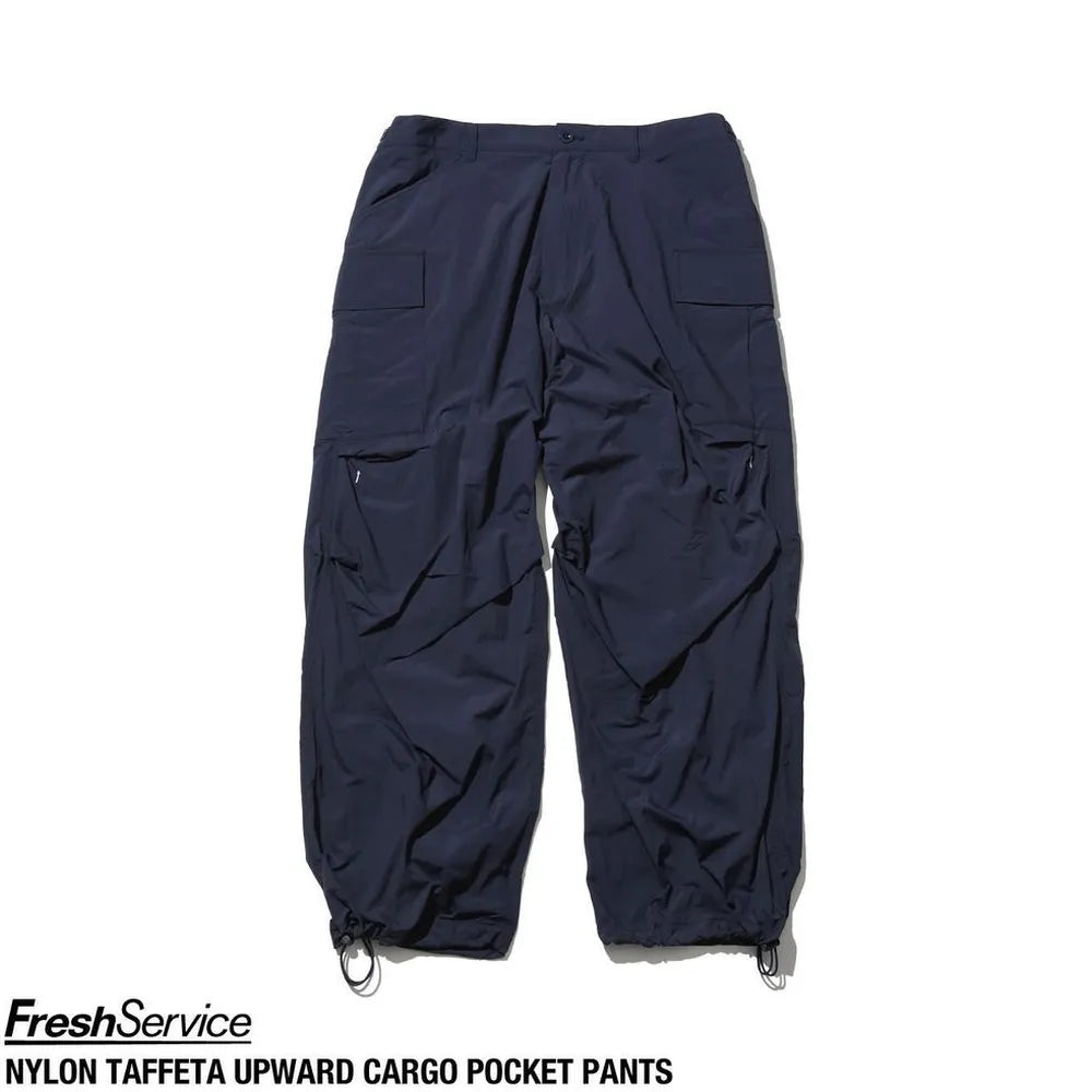 FreshService / NYLON TAFFETA UPWARD CARGO POCKET PANTS