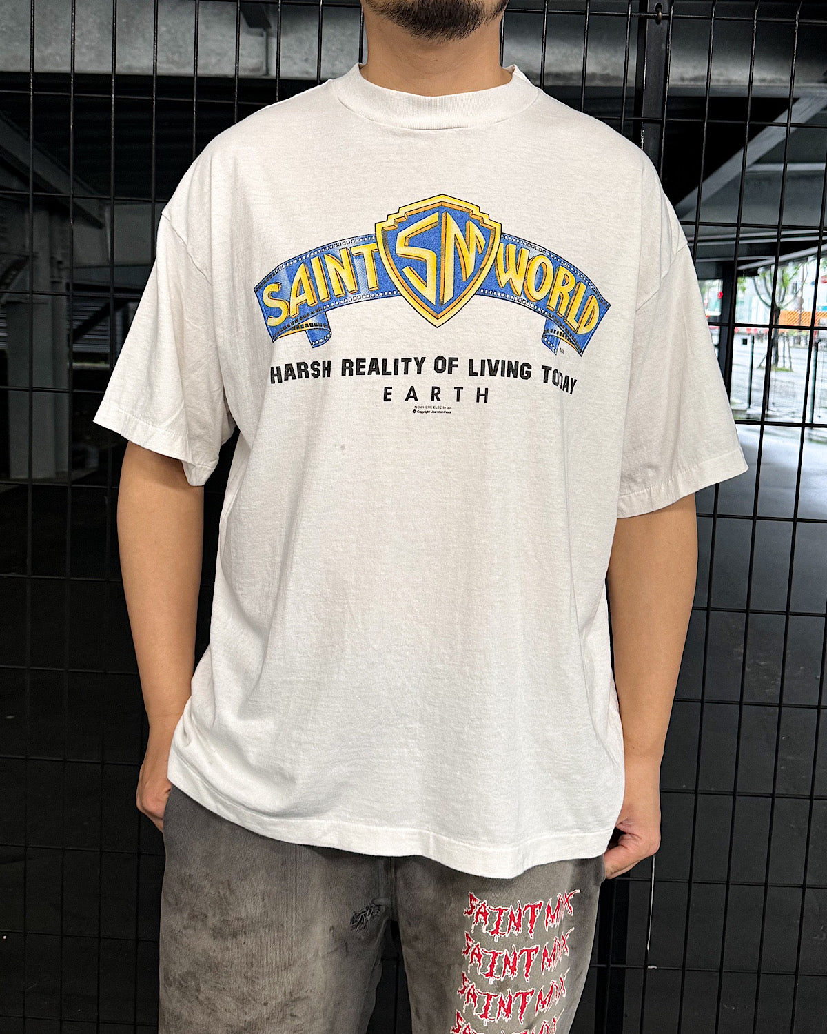 ©︎SAINT Mxxxxxx / SS T-SHIRT / SAINT WORLD (SM-MK8-0000-015)