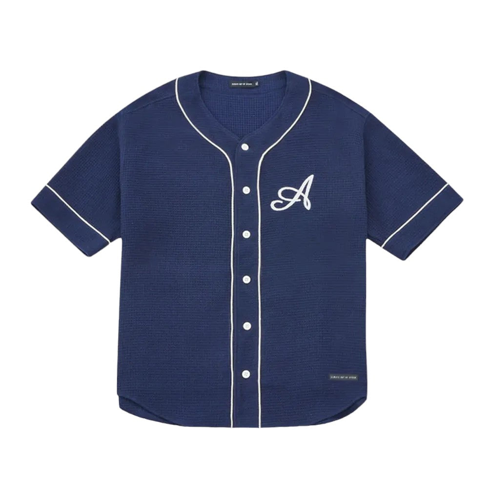 ALWAYS OUT OF STOCK の WAFFLE BASEBALL SHIRT (HA-024105113)