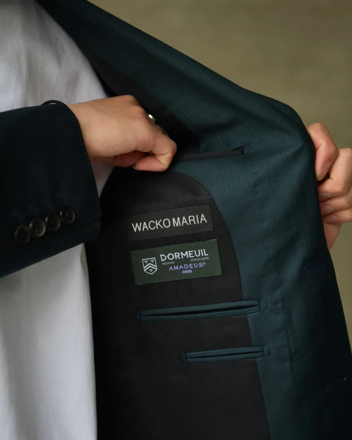 WACKO MARIA(ワコマリア) × DORMEUIL / SINGLE BREASTED JACKET -TYPE WACKO MARIA(ワコマリア) × DORMEUIL / SINGLE BREASTED JACKET -TYPE