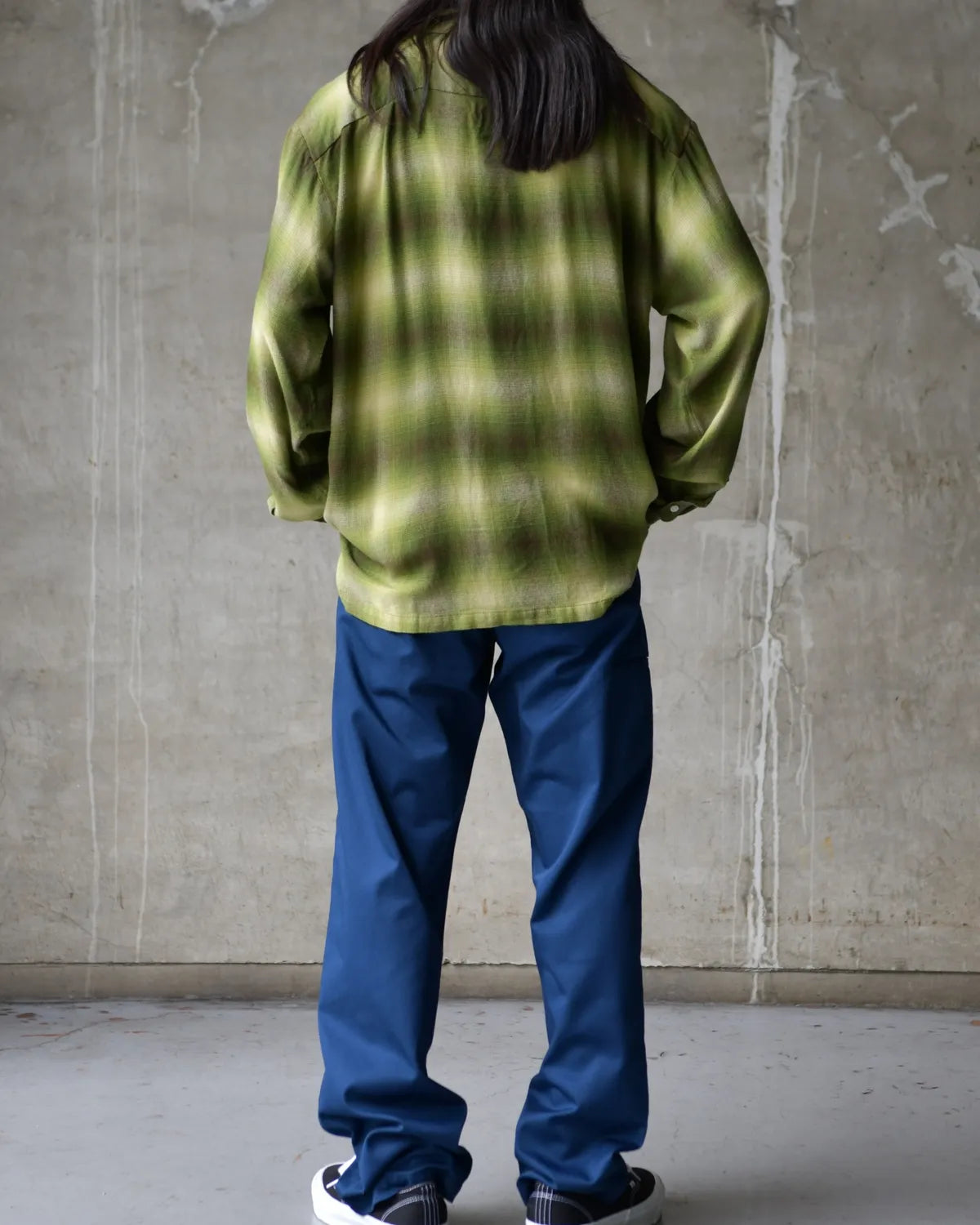 MINEDENIM(マインデニム) / R.Flannel Ombre Open Collar SH | 公式