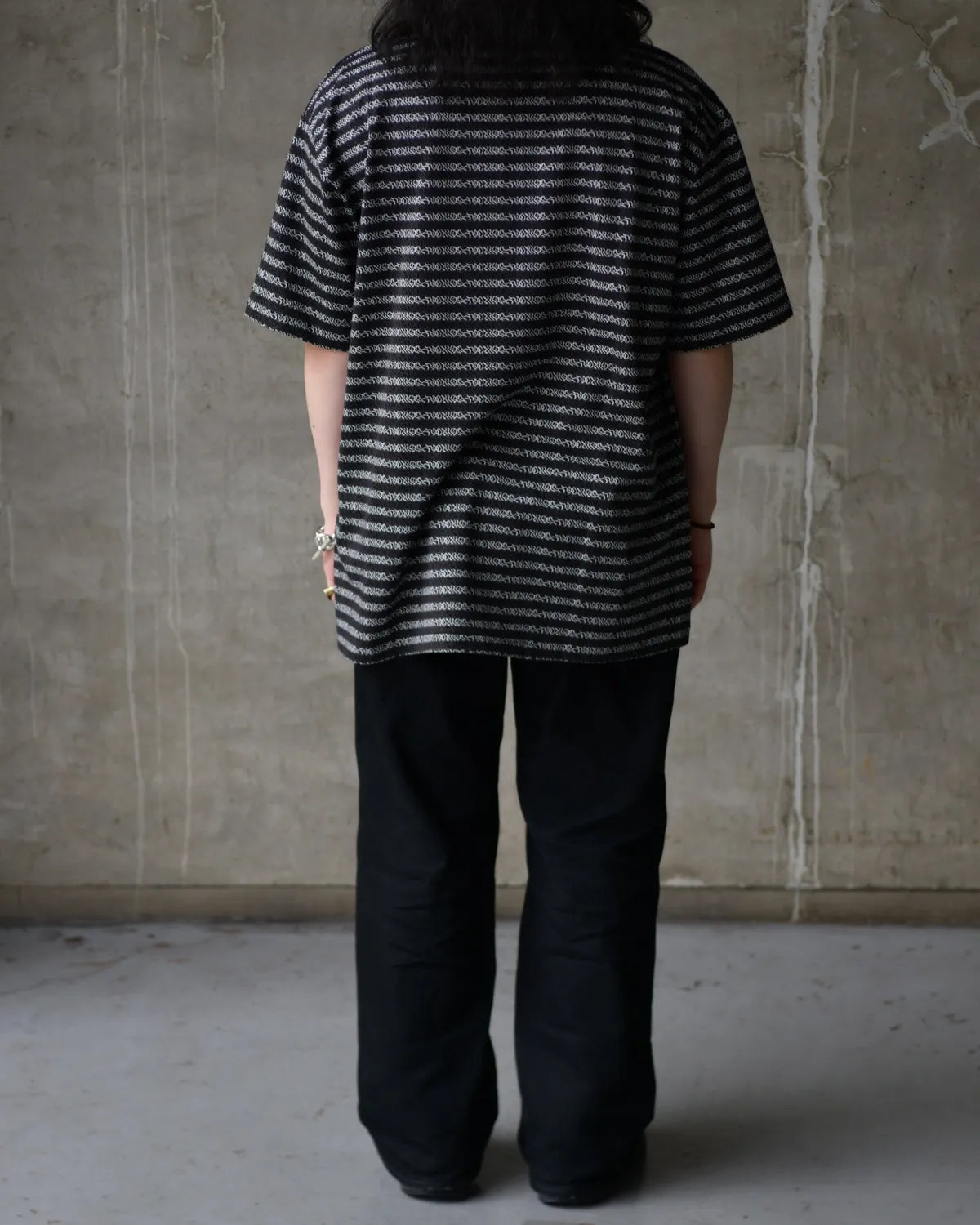 COOTIE PRODUCTIONS® / Supima Jacquard Border S/S Tee (CTE-26S330)