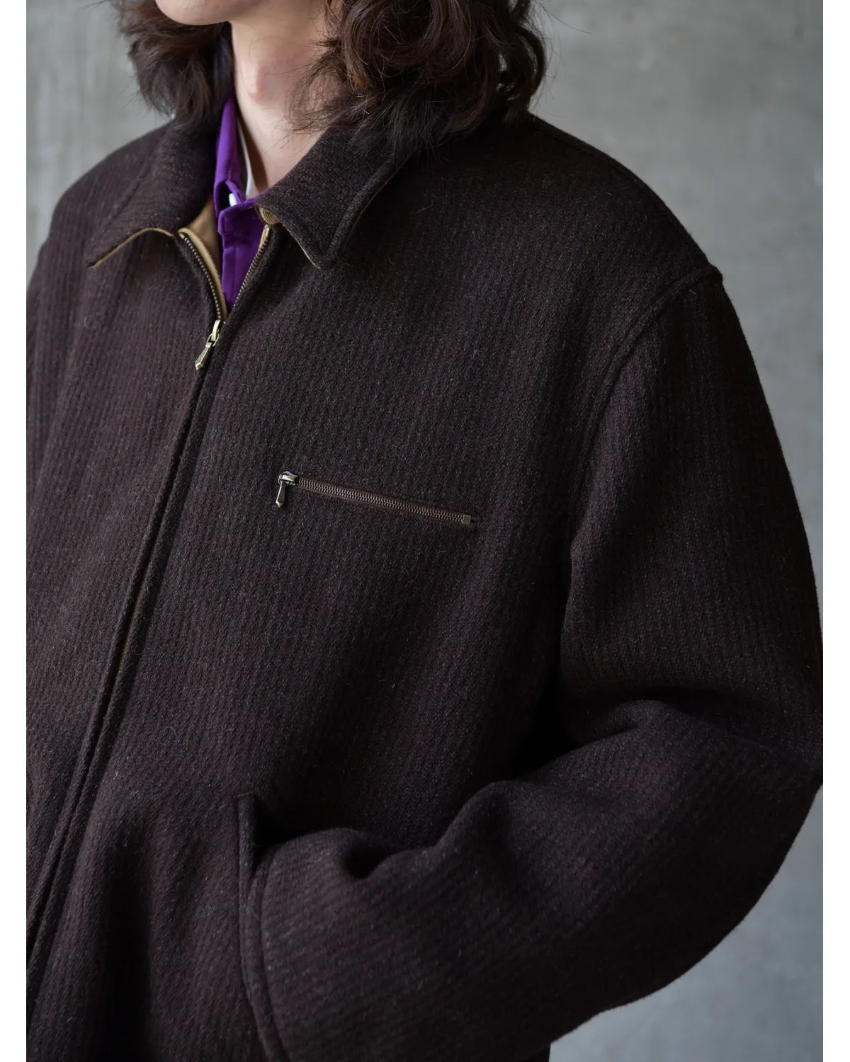 A.PRESSE(アプレッセ) / Vintage Wool Cashmere Corduroy Sports