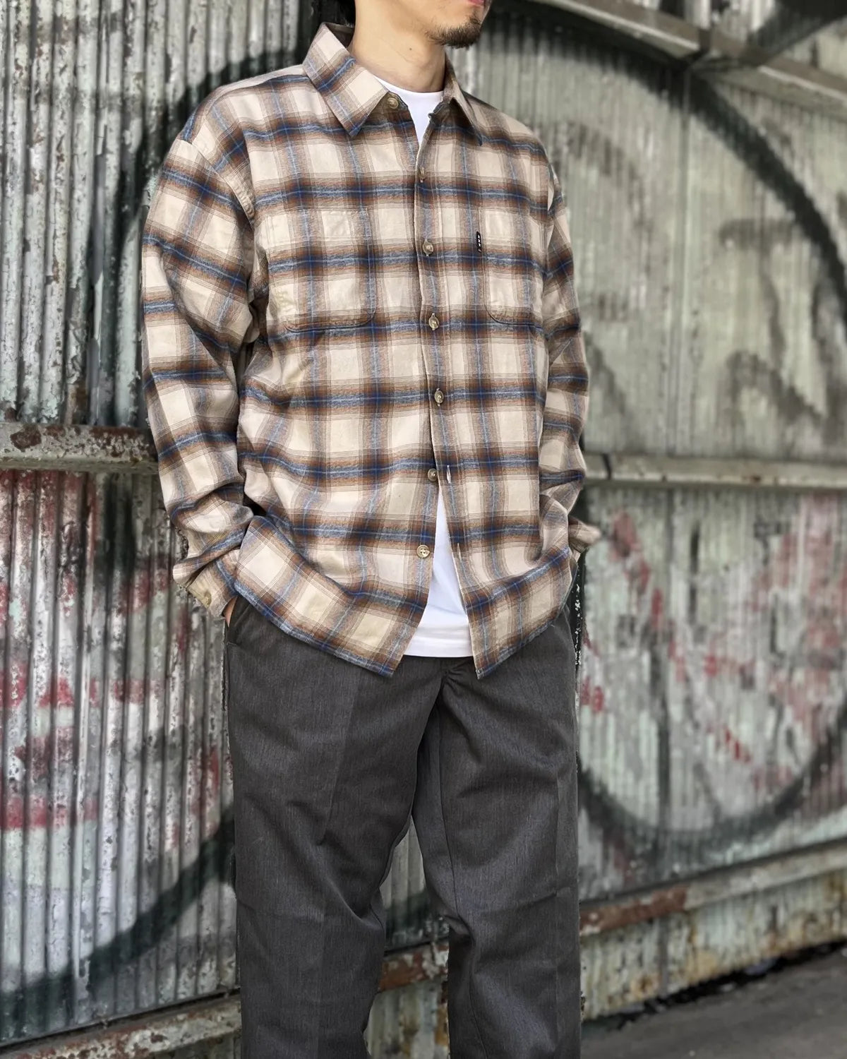 GOD SELECTION XXX / Classic Plaid Shirt (GX-A27-SH-01)