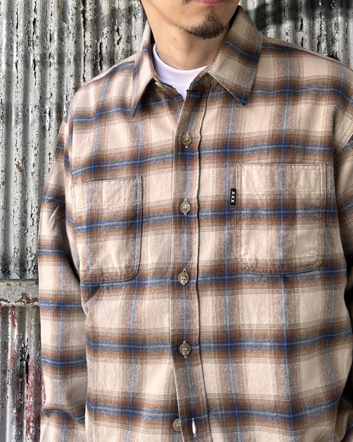 GOD SELECTION XXX / Classic Plaid Shirt (GX-A27-SH-01)