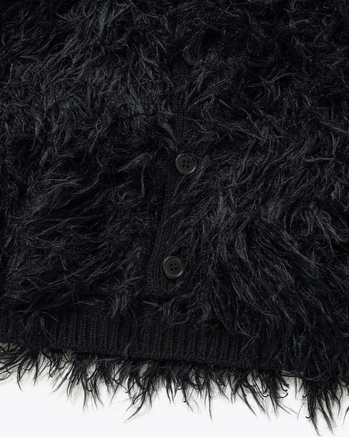 BEDWIN & THE HEARTBREAKERS / LONG HAIR MOHAIR VEST "CHEWIE" (25AB3195)