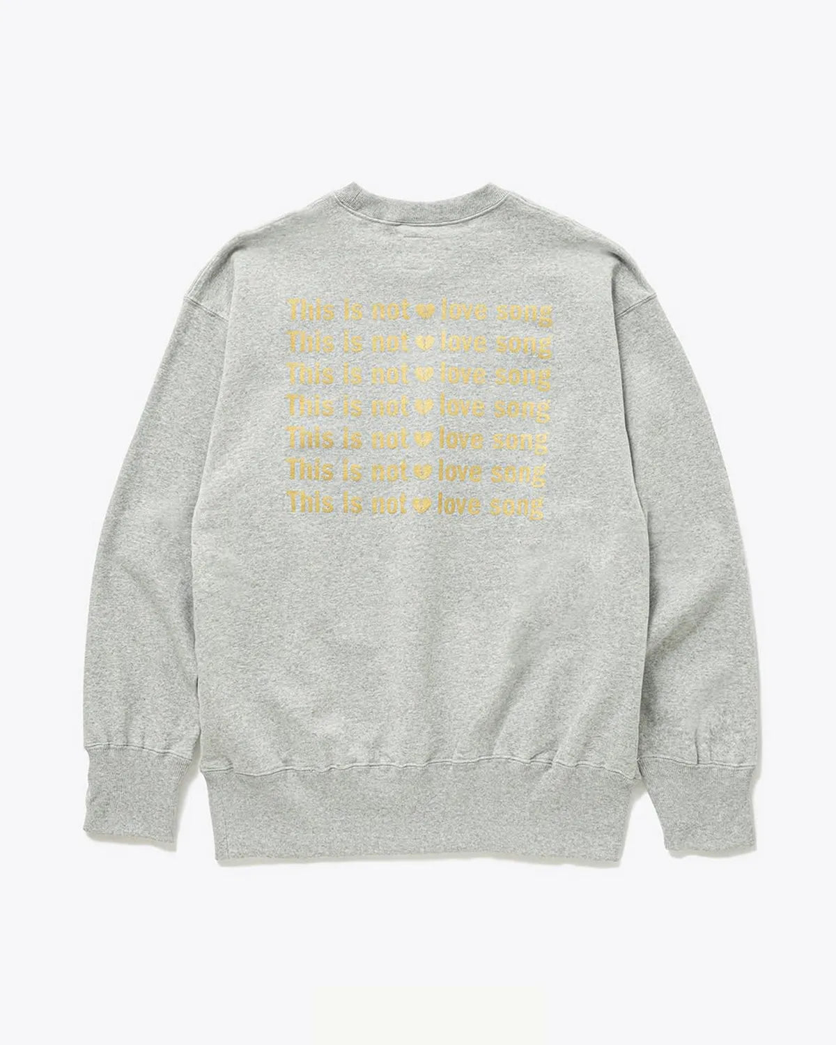 BEDWIN & THE HEARTBREAKERS / L/S PRINTED C-NECK SWEAT "WOBBLE" (25AB2231)