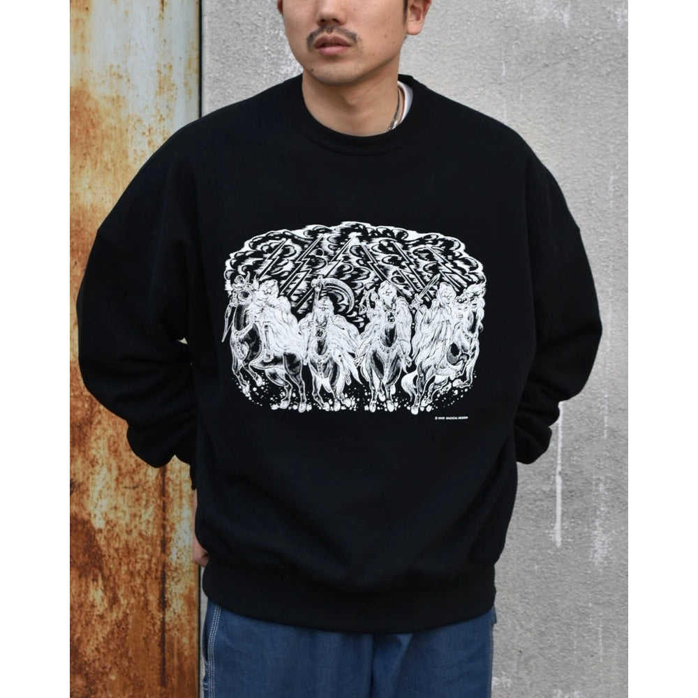 COOTIE PRODUCTIONS® × Magical Design / Print Sweat Crew (CTE-24A336)