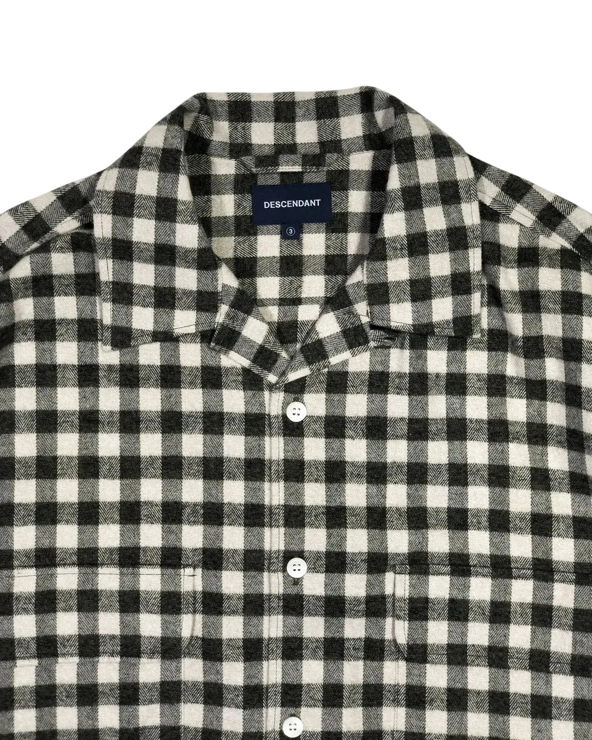 DESCENDANT /  MILPITAS PLAID LS SHIRT (252CPDS-SHM02)