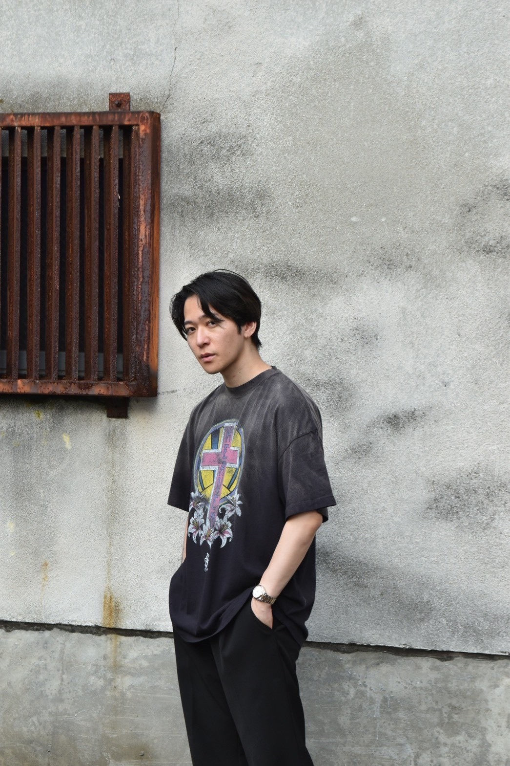 KAMIYA × REGGAWS ELCLUSIVE / HEAVEN" T-SHIRT (G13TS201-0)