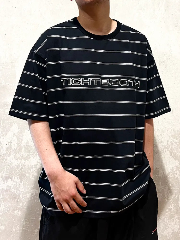 TIGHTBOOTH / LOGO BORDER T-SHIRT (00008516)