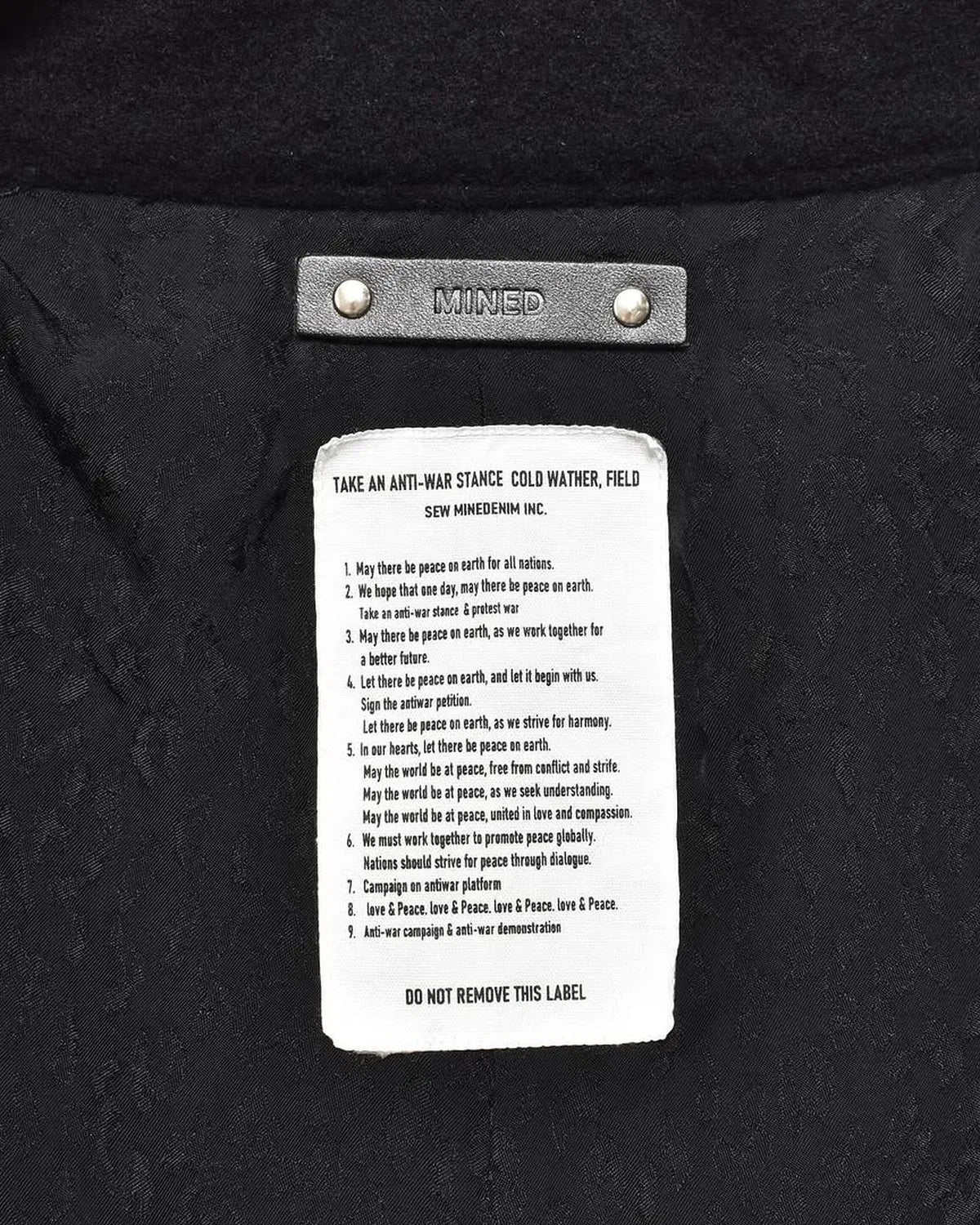 MINEDENIM / Shrunk Wool Field JKT (2510-9002)