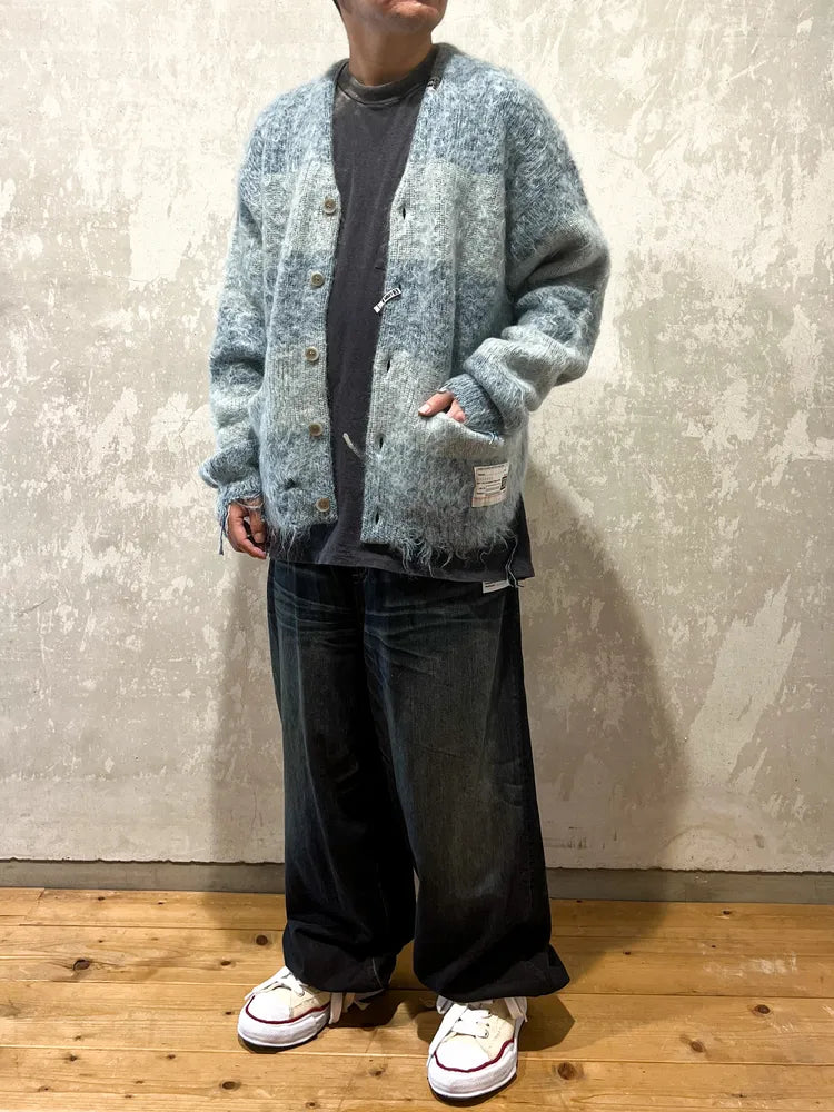 MIHARAYASUHIRO モヘアカーディガン MIHARAYASUHIRO モヘアカーディガン