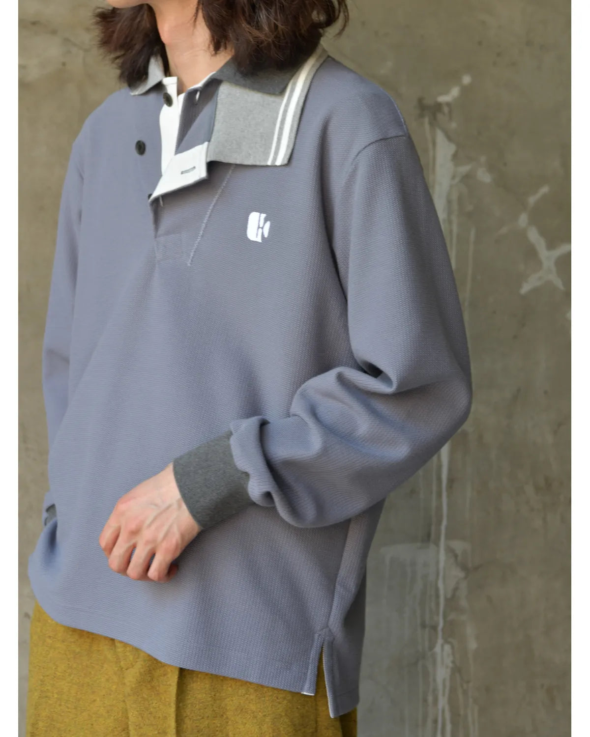 kolor / L/S POLO (26WCM-T12207)
