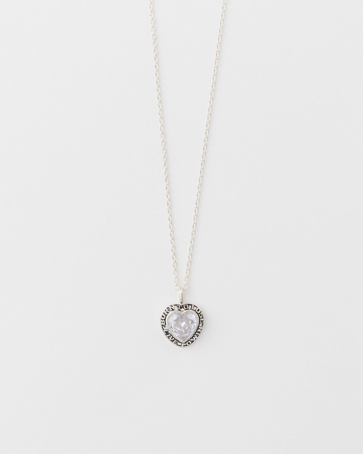 AMBUSH® / HEART CLASS RING CHARM NECKLACE (1211480)