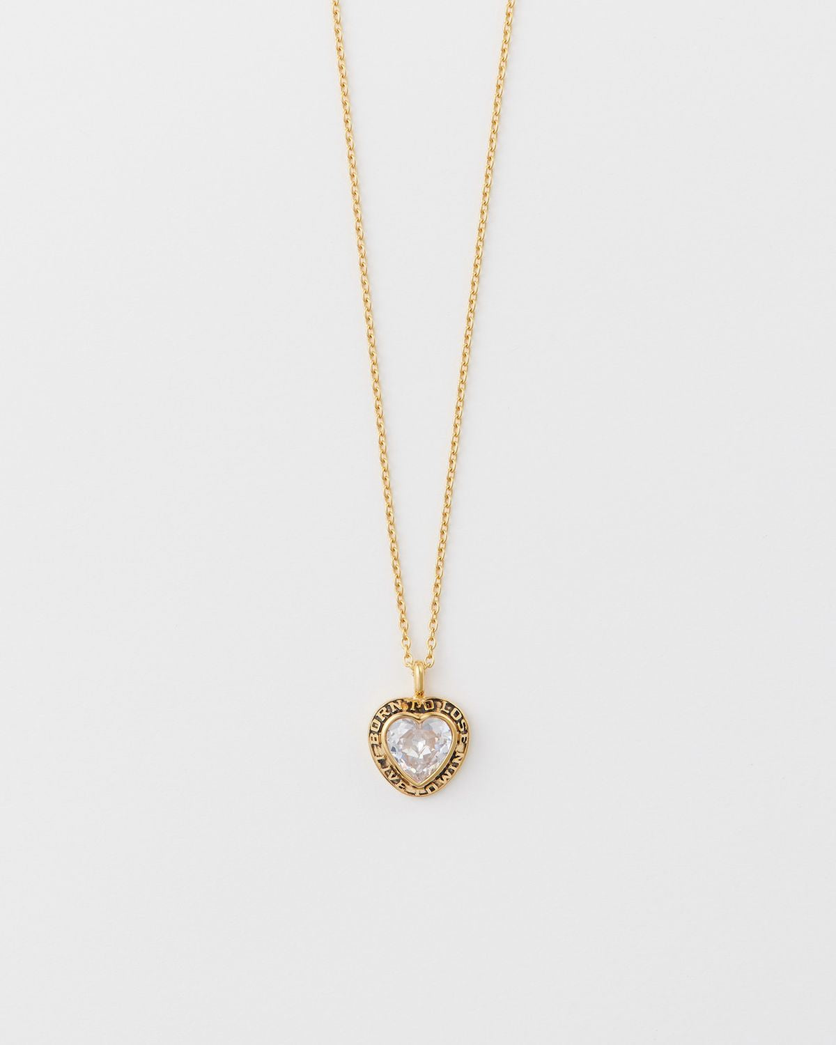 AMBUSH® / HEART CLASS RING CHARM NECKLACE (1211480)