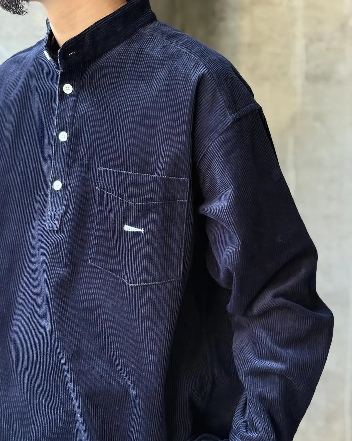 DESCENDANT /  TETTY CORDUROY LS SHIRT (252CPDS-SHM04)