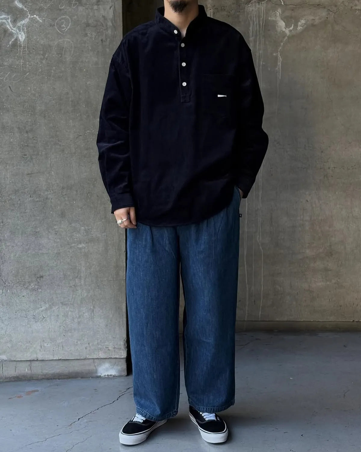 DESCENDANT /  TETTY CORDUROY LS SHIRT (252CPDS-SHM04)