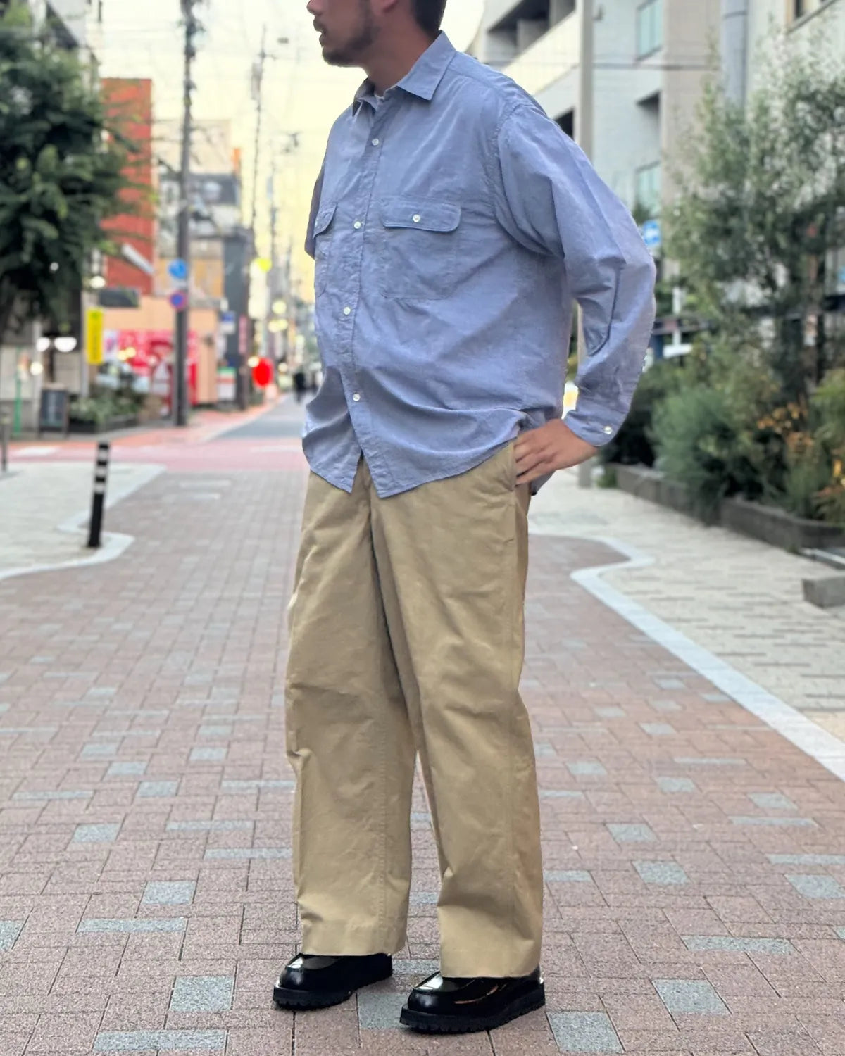 blurhmsROOTSTOCK / 52 Wide Chino Pants (bROOTS26S7F26)