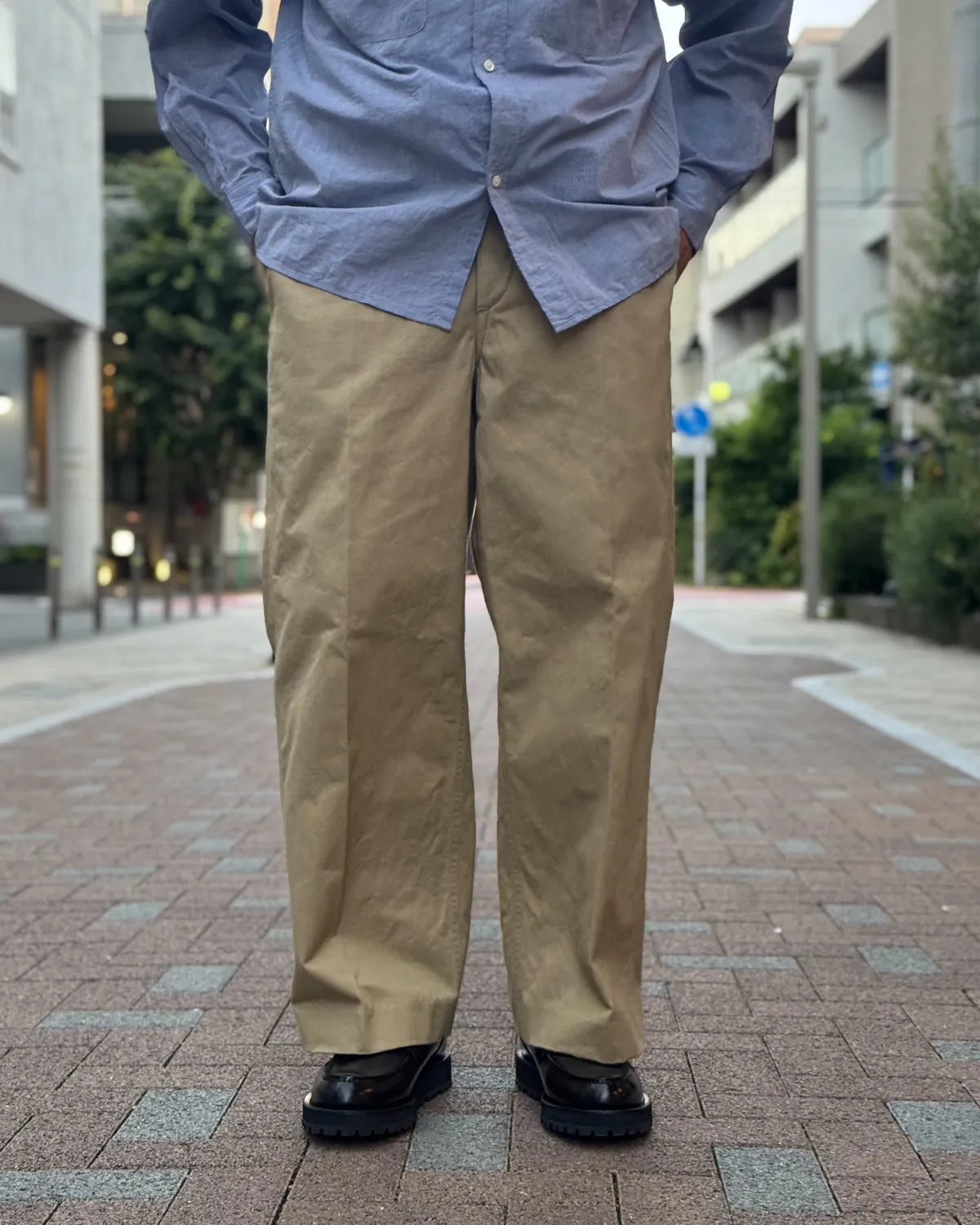 blurhmsROOTSTOCK / 52 Wide Chino Pants (bROOTS26S7F26)
