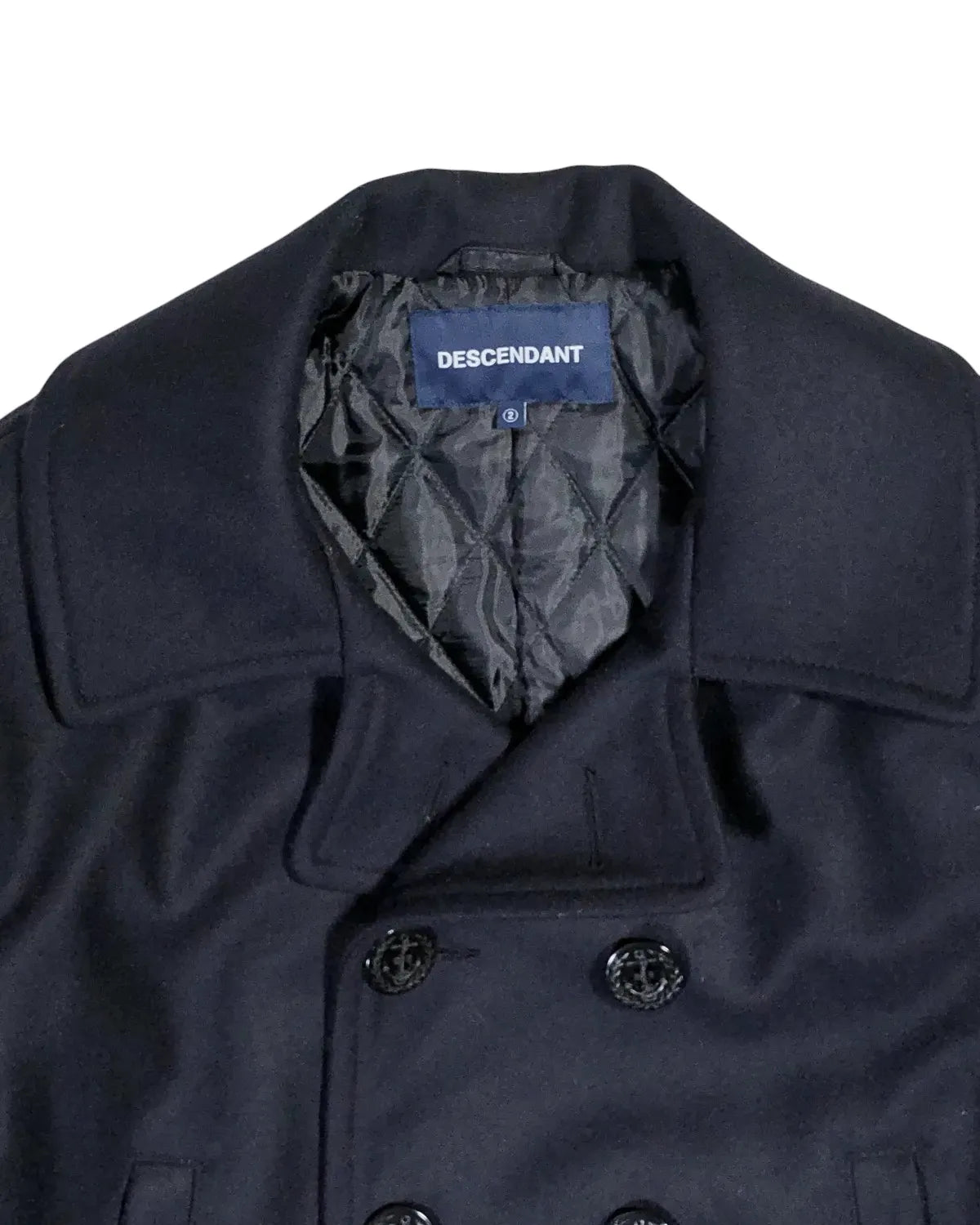 DESCENDANT / SUB WOOL COAT (252TQDS-JKM03)