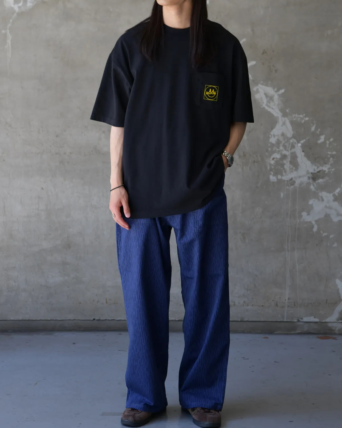 LQQK STUDIO(ルックスタジオ) / LQQK SMILEY LOGO POCKET TEE | 公式