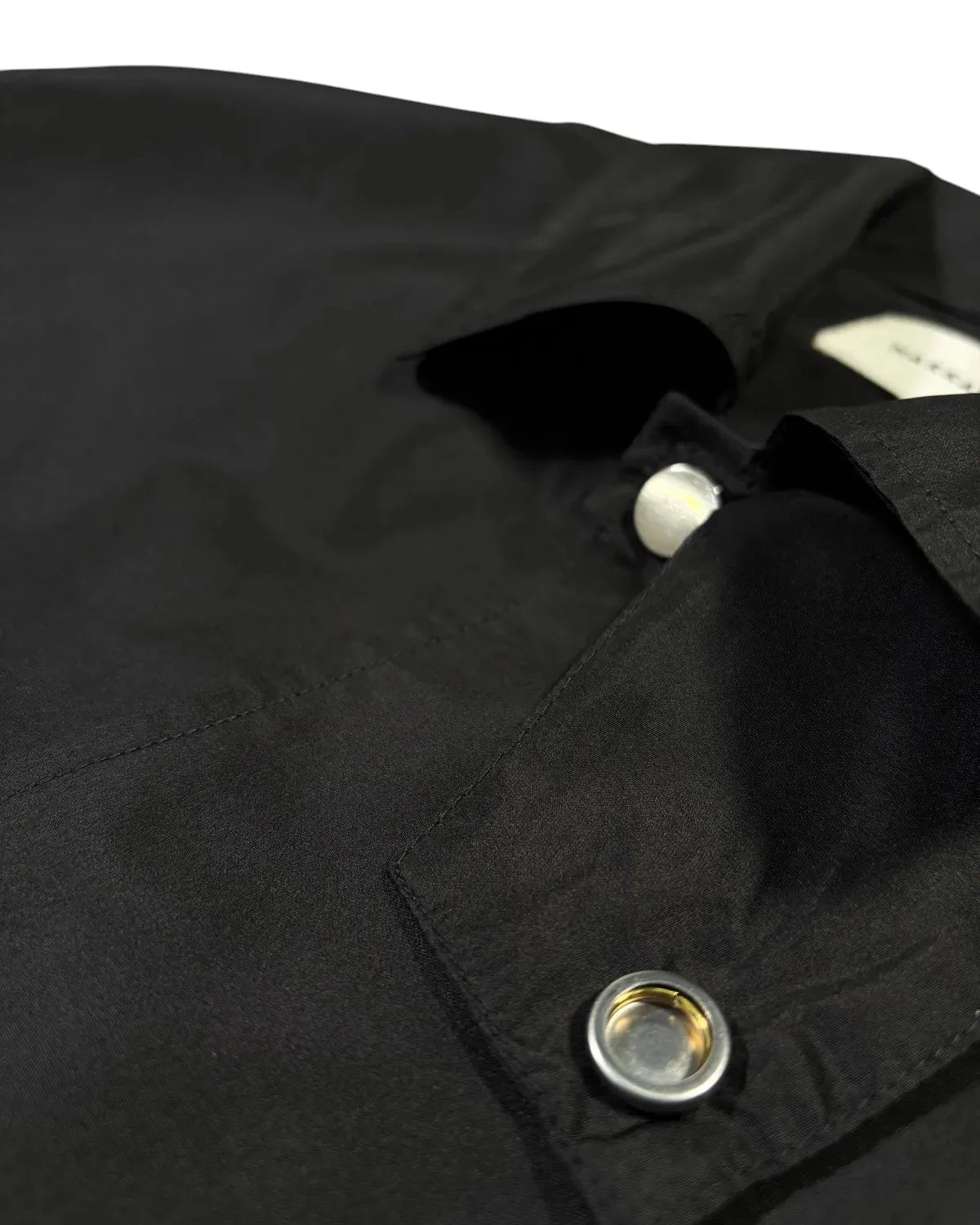 MARKAWARE / SILK TAFFETA COACH JACKET (A26A12BL02C)