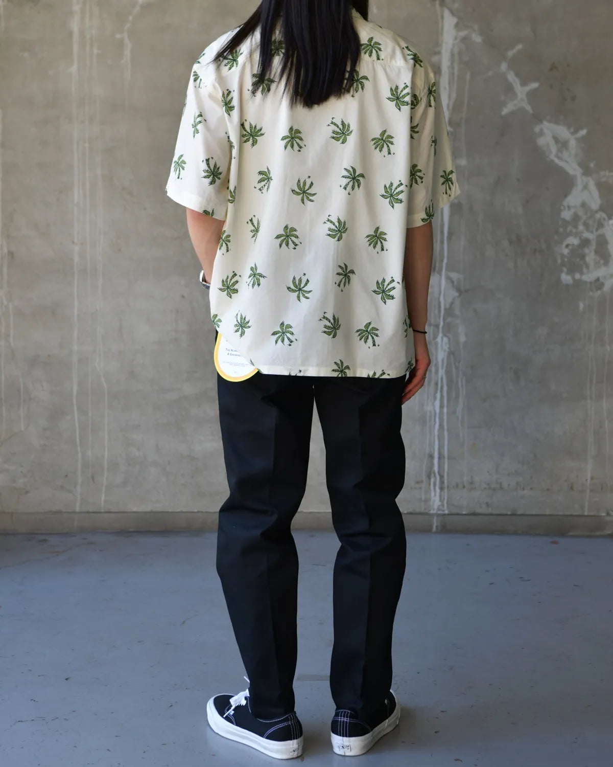 BEDWIN & THE HEARTBREAKERS / S/S PLAN TREE ALOHA SHIRT "ROGERS" (26SB1758)