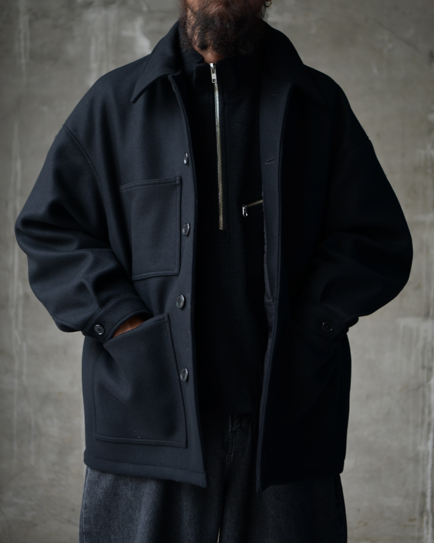 COOTIE PRODUCTIONS® / Wool Meltin Coverall (CTE-25A220)