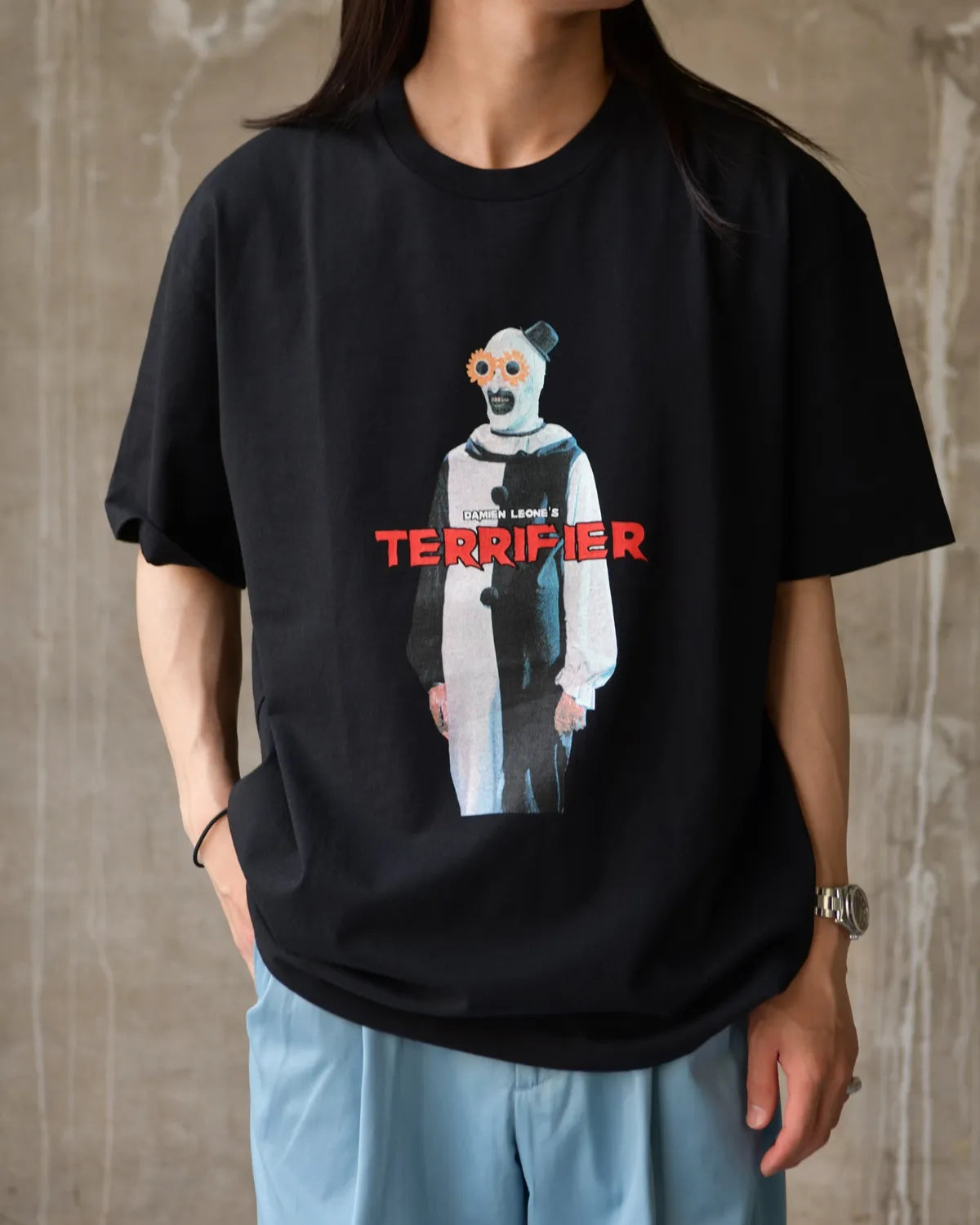 WACKO MARIA(ワコマリア) / × TERRIFIER WASHED HEAVY WEIGHT T-SHIRT