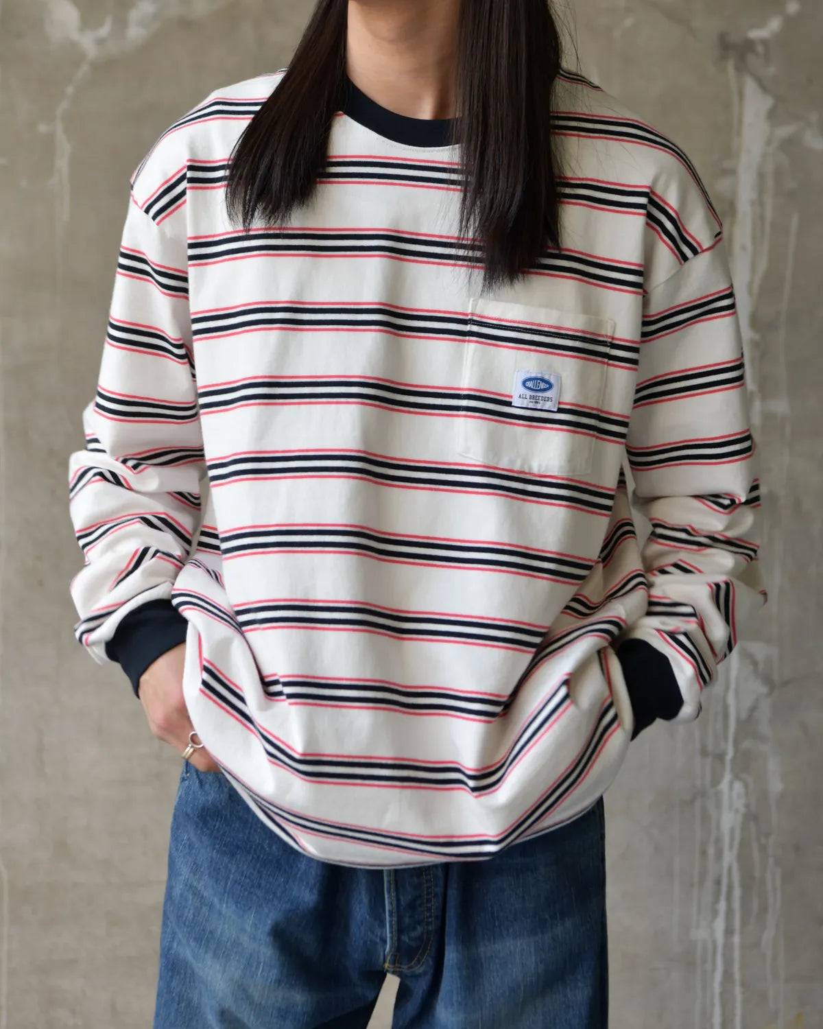 CHALLENGER(チャレンジャー) / L/S AUTHENTIC BORDER TEE | 公式通販