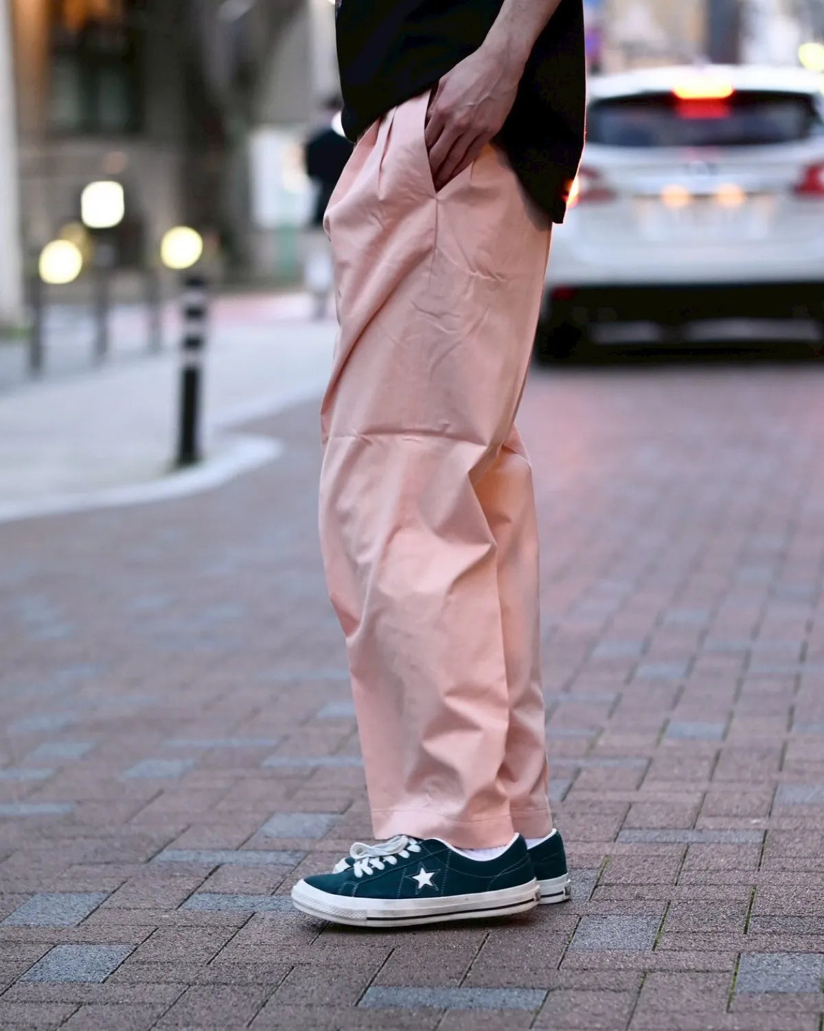 WACKO MARIA × SOLBIATI / DOUBLE PLEATED TROUSERS (26SS-WMP-PT10)