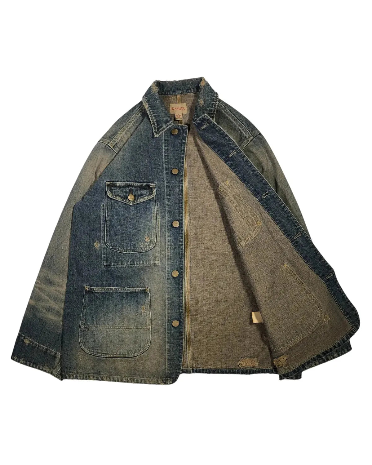 KAMIYA / Denim Chore Coat (G15CT045)