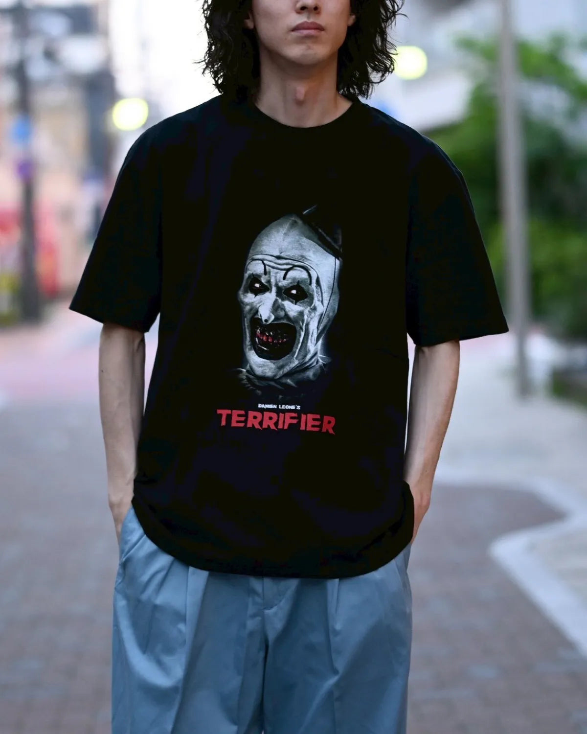 WACKO MARIA(ワコマリア) / × TERRIFIER WASHED HEAVY WEIGHT T-SHIRT