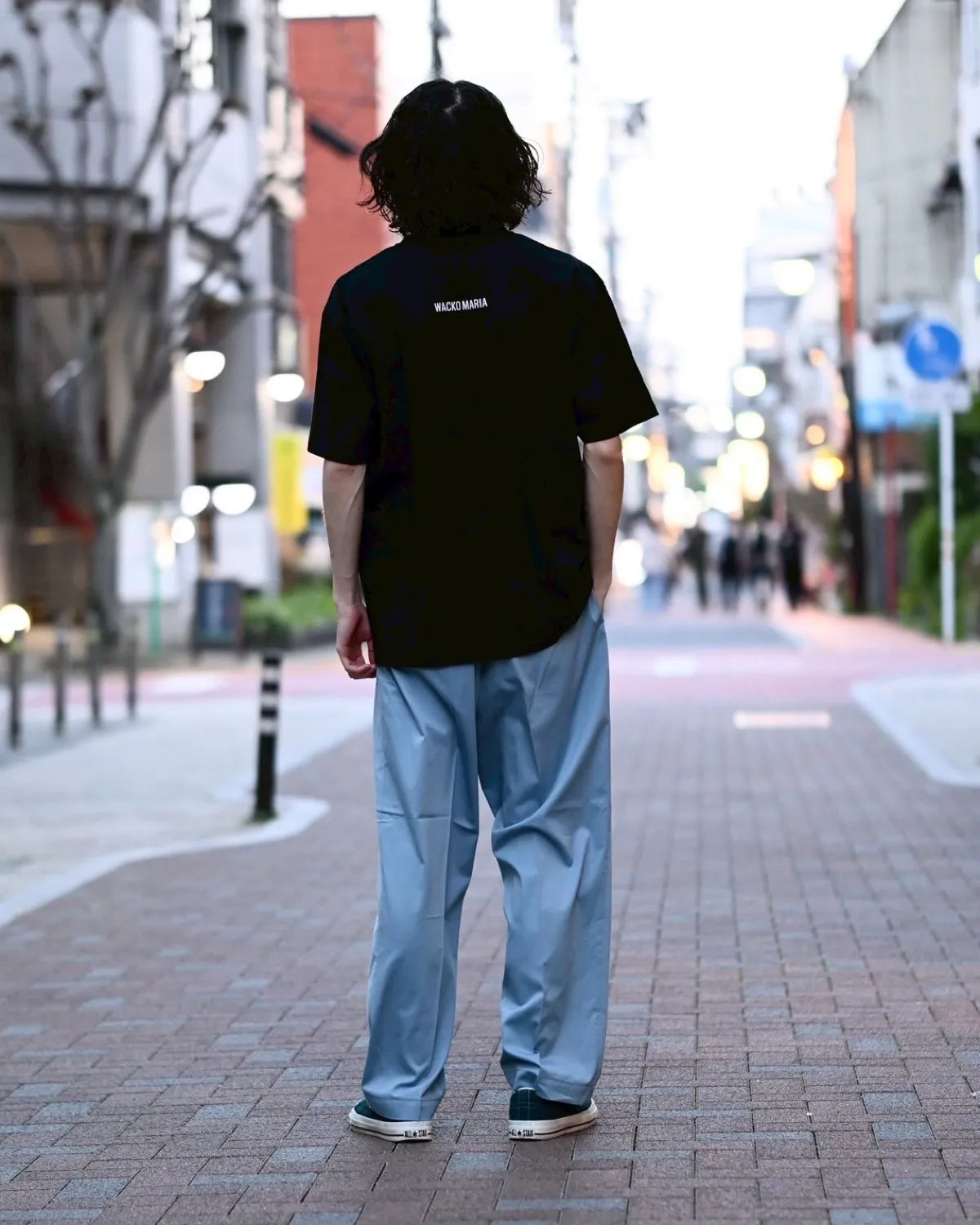 WACKO MARIA × TERRIFIER / WASHED HEAVY WEIGHT T-SHIRT -TYPE-1- (TERRIFIER-WM-WT05)